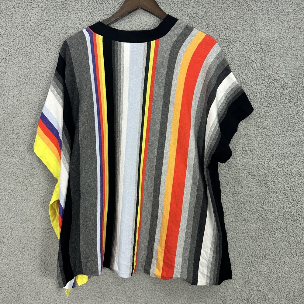 Cabi Womens XS/S Colorful Striped Open Front Kimono Cardigan Boho Festival - Picture 2 of 7
